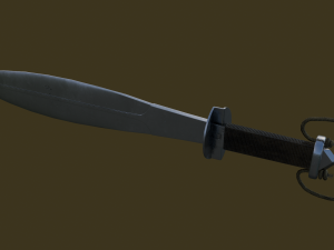 Welsh Knife 1916 Modello 3D