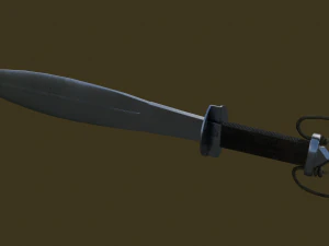 Welsh Knife 1916 3D Model
