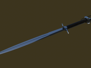 Welsh Knife 1916 Modello 3D
