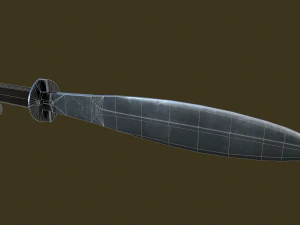 Welsh Knife 1916 3D Model