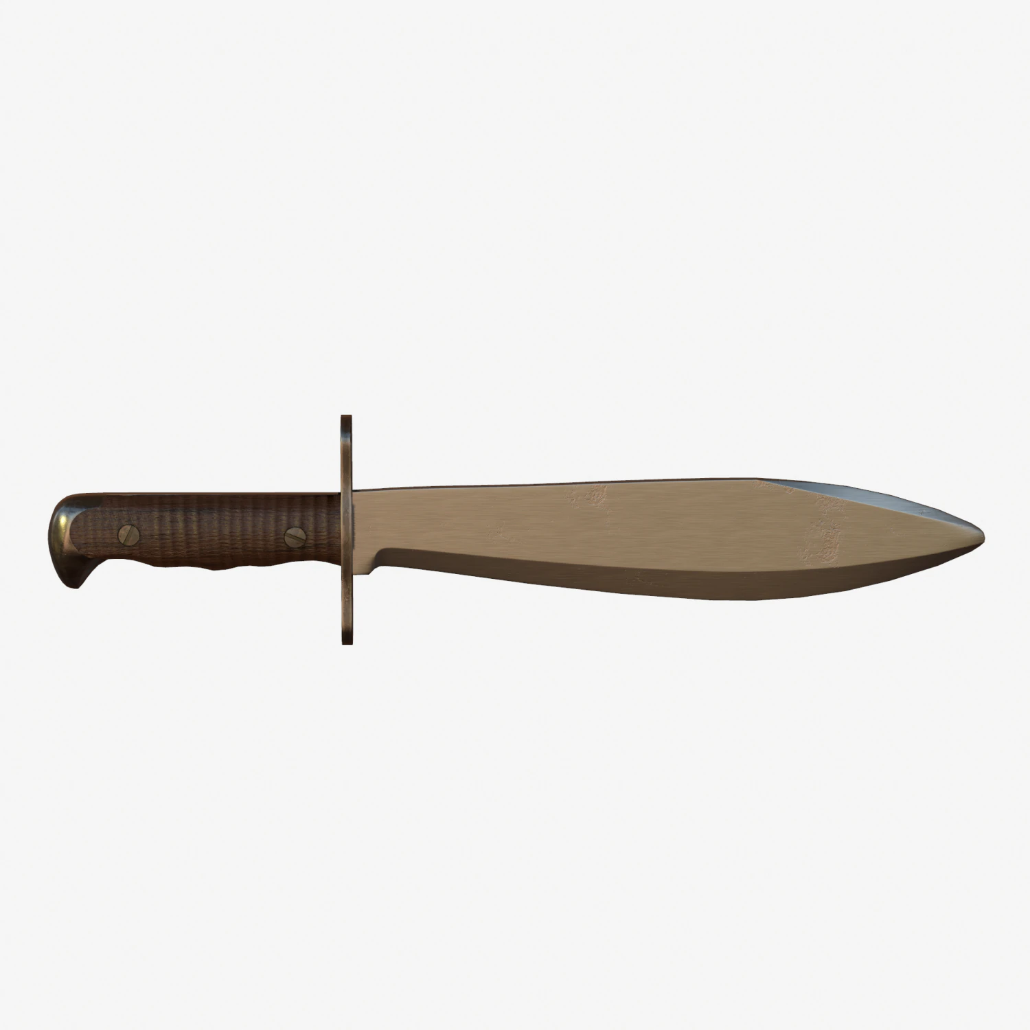 WWI US Model Bolo Knife 1917 3D Model .c4d .max .obj .3ds .fbx .stl .blend