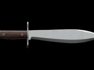 WWI US Model Bolo Knife 1917 Modèle 3D