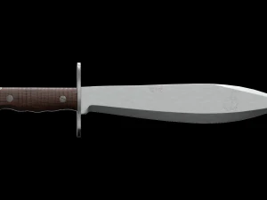 WWI US Model Bolo Knife 1917 3D Model