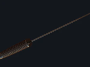 WWI US Model Bolo Knife 1917 3D Model