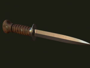 Dutch 1917 Model Storm Dolk 3D Model