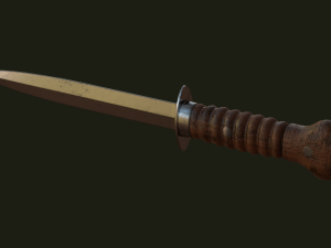 Dutch 1917 Model Storm Dolk 3D Model