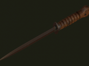 Dutch 1917 Model Storm Dolk 3D Model