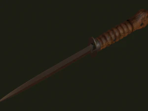 Dutch 1917 Model Storm Dolk 3D Model