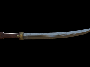 Russian WWI Bebut Kindjal Short Sword M1907 Model 3D