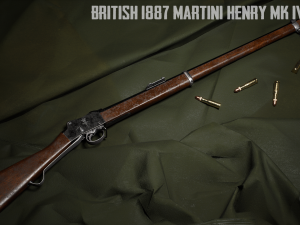 British 1887 Martini-Henry Mark IV Rifle 3D 模型