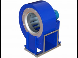 Industrial blower fan 3D Model