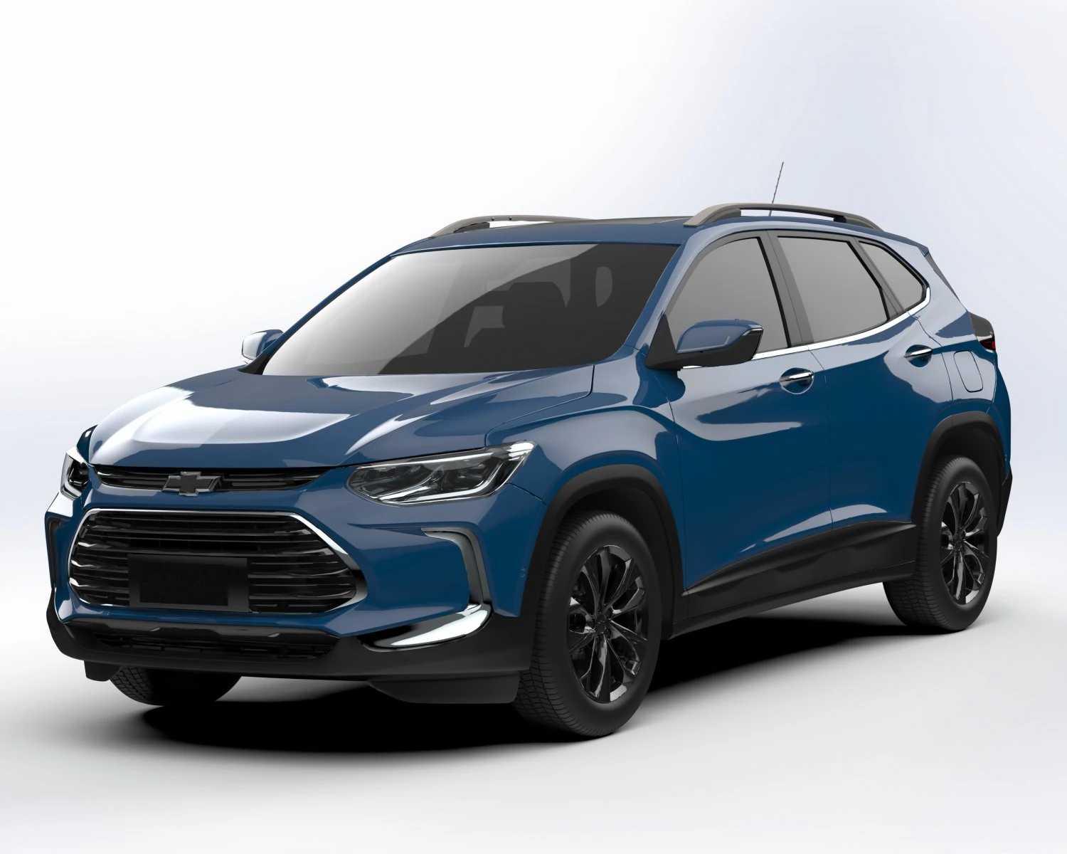 Chevrolet Tracker 3D Model .c4d .max .obj .3ds .fbx .stl .blend 
