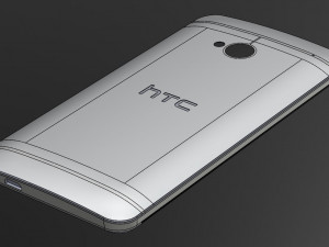 HTC One 3D 모델
