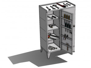 Maintenance Tool Box Model 3D