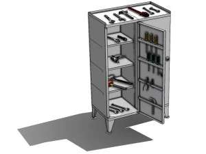 Maintenance Tool Box 3D Model
