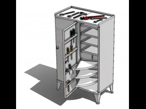 Maintenance Tool Box 3D Model
