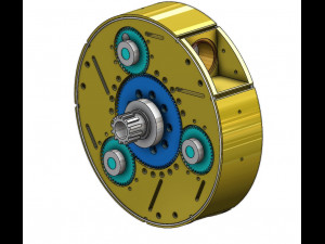 Rotary Engine 3D Model