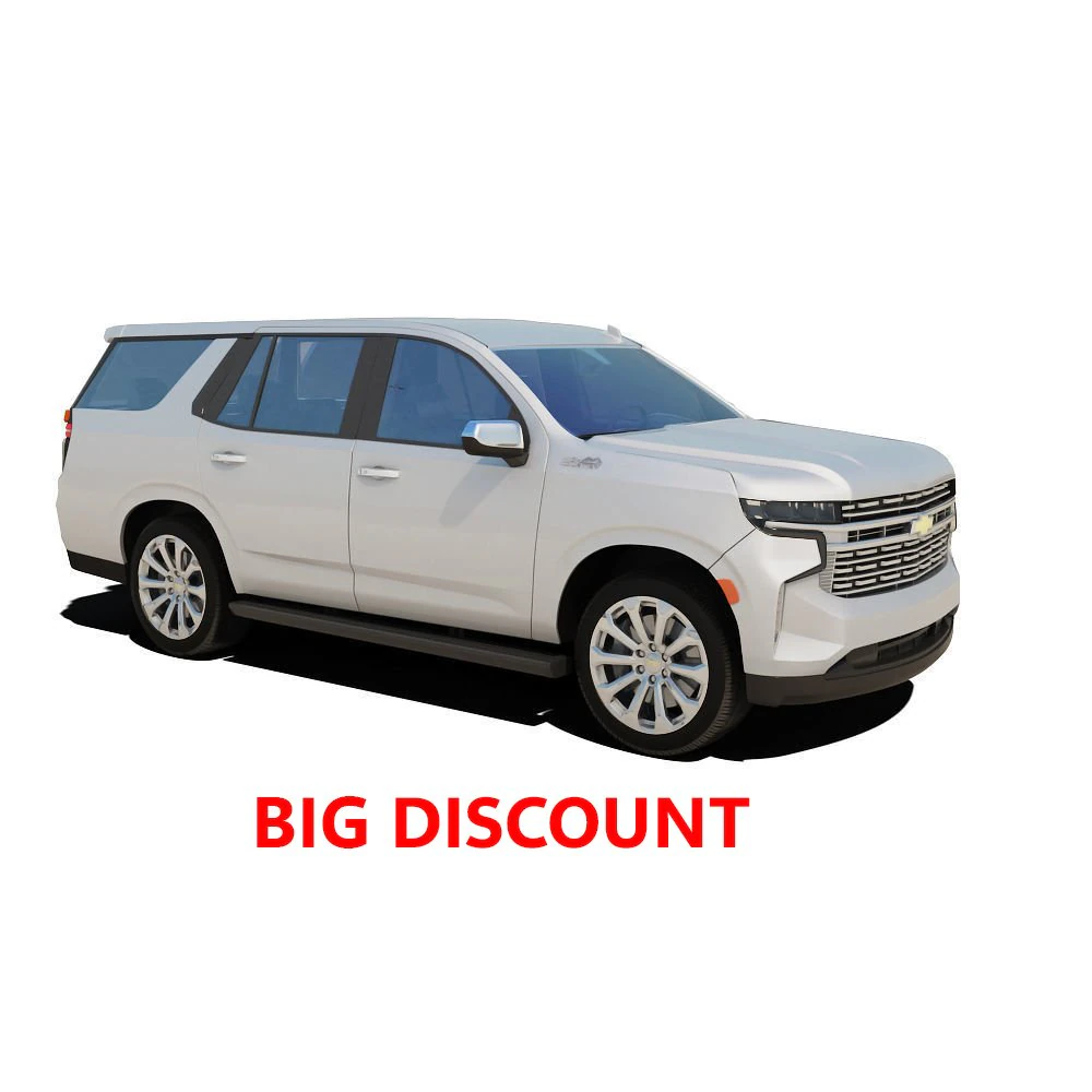 Chevrolet Tahoe 3D Model .c4d .max .obj .3ds .fbx .stl .blend 