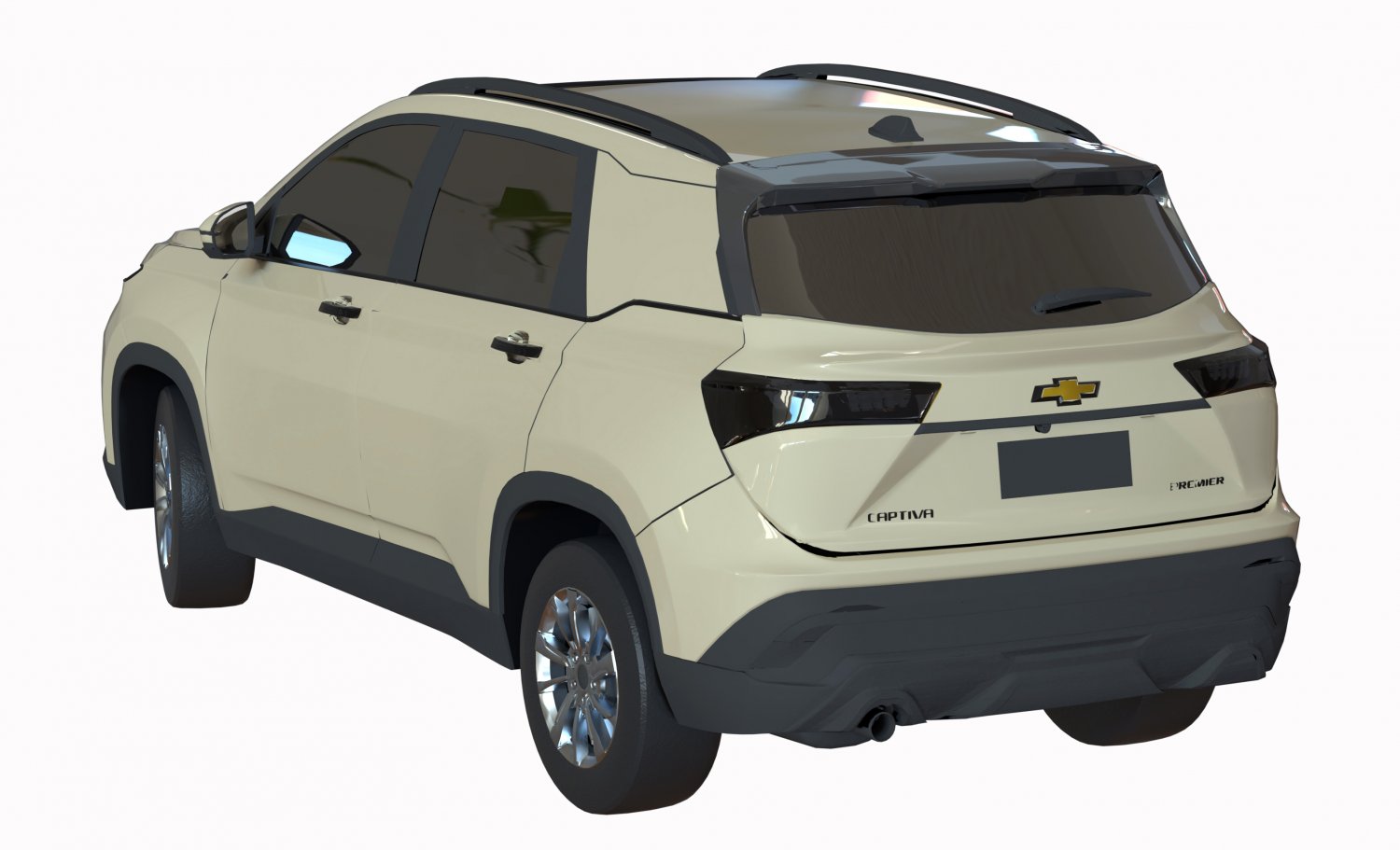 Chevrolet Captiva 2021 Modèle 3D - Télécharger Véhicules on