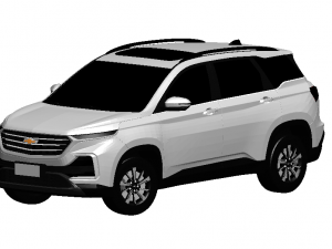 Captiva 5 3D Model