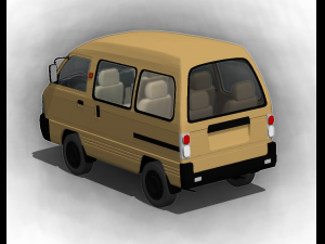 Chevrolet Damas Modèle 3D