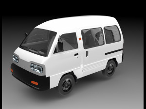 Chevrolet Damas 3D 模型