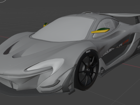 Mclaren P1 3D Model