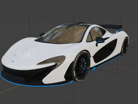 Mclaren P1 3D 모델