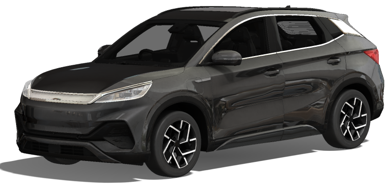 BYD Atto 3 Model 3D .c4d .max .obj .3ds .fbx .stl .blend 