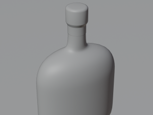 Glass Bottles 3Dモデル