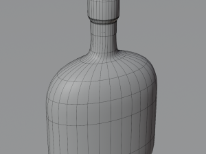 Glass Bottles 3Dモデル