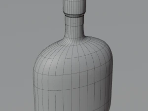 Glass Bottles 3D Model