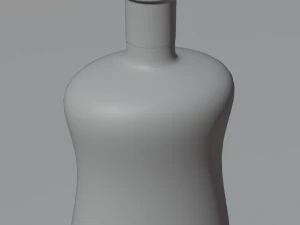Glass Bottles 3D Model