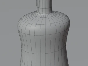 Glass Bottles 3D Model