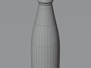 Glass Bottles 3Dモデル