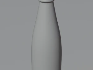 Glass Bottles 3D Model