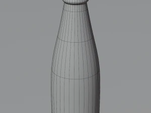Glass Bottles 3D Model