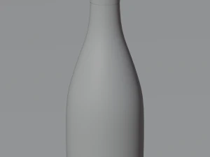 Glass Bottles 3D Model