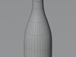 Glass Bottles 3Dモデル