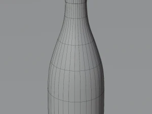 Glass Bottles 3D Model