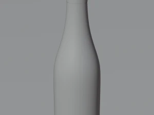 Glass Bottles 3D Model
