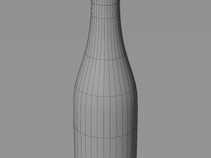 Glass Bottles 3Dモデル