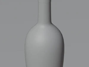 Glass Bottles 3D Model