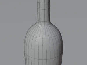 Glass Bottles 3D Model