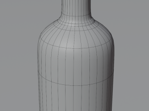 Glass Bottles 3Dモデル
