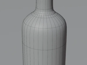 Glass Bottles 3D Model