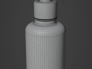 Cosmetics Containers 3D Model