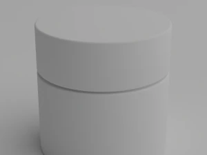 Cosmetics Containers 3D Model