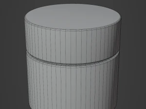 Cosmetics Containers 3D Model
