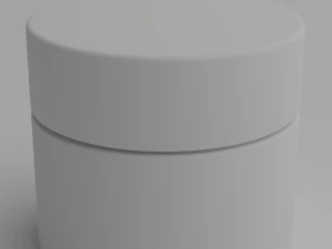 Cosmetics Containers 3D Model